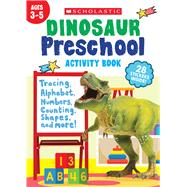 Book cover for Dinosaur Preschool Activity Book