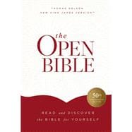 Book cover for The Open Bible: Read and Discover the Bible for Yourself (NKJV)