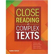 Book cover for Close Reading of Complex Texts Student Worktext  Grade 4