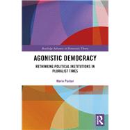 Book cover for Agonistic Democracy