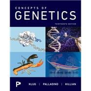 Book cover for Concepts of Genetics [Rental Edition]