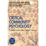 Book cover for Critical Community Psychology
