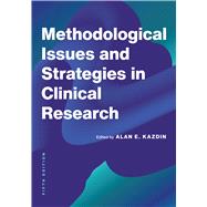 Book cover for Methodological Issues and Strategies in Clinical Research