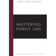 Book cover for Mastering Family Law