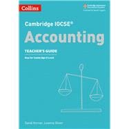 Book cover for Cambridge IGCSE® Accounting Teacher Guide