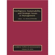 Book cover for Intelligence, Sustainability, and Strategic Issues in Management: Current Topics in Management