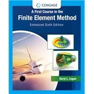 Book cover for A First Course in the Finite Element Method, Enhanced, Loose-leaf Version
