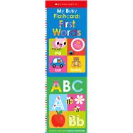Book cover for My Busy Flash Cards First Words and ABC: Scholastic Early Learners