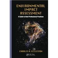 Book cover for Environmental Impact Assessment: A Guide to Best Professional Practices