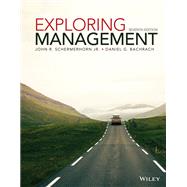 Book cover for Exploring Management