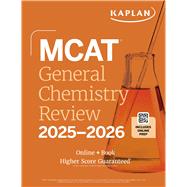 Book cover for MCAT General Chemistry Review 2025-2026 Online + Book