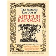 Book cover for The Fantastic Line Art of Arthur Rackham