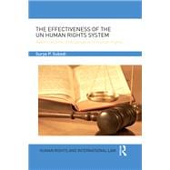 Book cover for The Effectiveness of the Un Human Rights System
