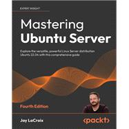 Book cover for Mastering Ubuntu Server