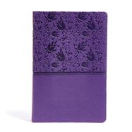 Book cover for KJV Super Giant Print Reference Bible, Purple LeatherTouch, Indexed