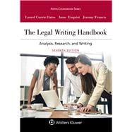 Book cover for The Legal Writing Handbook Analysis, Research, and Writing