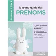 Book cover for Le grand guide des prénoms