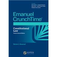 Book cover for Emanuel CrunchTime for Constitutional Law
