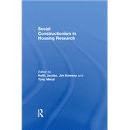 Book cover for Social Constructionism in Housing Research