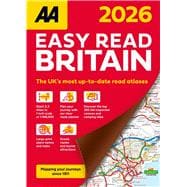 Book cover for AA Easy Read Britain 2026 Flexibound