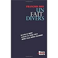 Book cover for Un Fait Divers