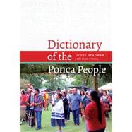 Book cover for Dictionary of the Ponca People