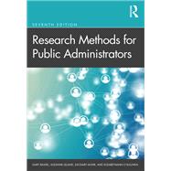 Book cover for Research Methods for Public Administrators