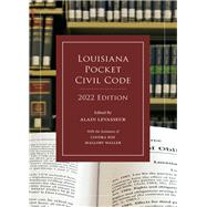 Book cover for Louisiana Pocket Civil Code, 2022 Edition