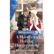 Book cover for A Maverick's Holiday Homecoming
