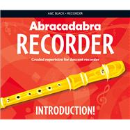 Book cover for Abracadabra Recorder Introduction 31 Graded Songs and Tunes