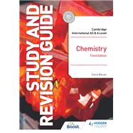 Book cover for Cambridge International AS/A Level Chemistry Study and Revision Guide Third Edition