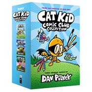 Book cover for The Cat Kid Comic Club Collection: From the Creator of Dog Man (Cat Kid Comic Club #1-3 Boxed Set)