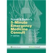 Book cover for Rosen & Barkin's 5 Minute Emergency Medicine Consult