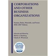 Book cover for Eisenberg and Whitehead's Corporations and Other Business Organizations, Statutes, Rules, Materials, and Forms, 2026-2027