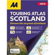 Book cover for AA Touring Atlas Scotland