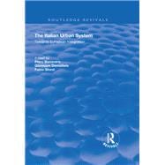 Book cover for The Italian Urban System