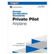 Book cover for Private Pilot Airplane ACS-6C