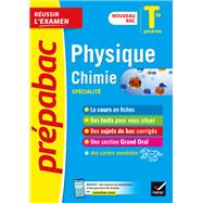 Book cover for Physique-Chimie Tle générale (spécialité) - Prépabac Réussir l'examen - Bac 2023