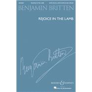 Book cover for Rejoice in the Lamb, Op. 30 (1943)
