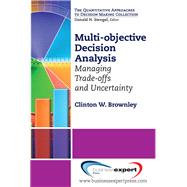 Book cover for Multi-Objective Decision Analysis