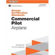 Book cover for Airman Certification Standards: Commercial Pilot - Airplane (2024)