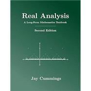 Book cover for Real Analysis: A Long-Form Mathematics Textbook (The Long-Form Math Textbook Series)