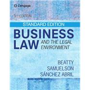 Book cover for MindTap for Business Law and the Legal Environmen