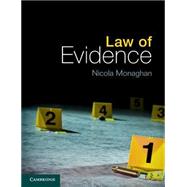 Book cover for Law of Evidence