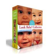 Book cover for Look Baby! Collection (Boxed Set) Baby Faces; I Love Colors; Baby Food; What's On My Head?