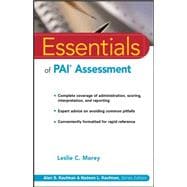 Book cover for Essentials of PAI Assessment