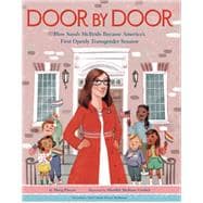 Book cover for Door by Door How Sarah McBride Became America's First Openly Transgender Senator