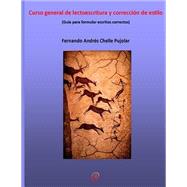 Book cover for Curso general de lectoescritura y corrección de estilo