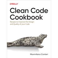 Book cover for Clean Code Cookbook