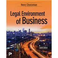 Book cover for Legal Environment of Business [Rental Edition]